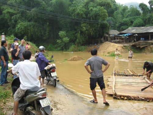 slight problem: this is the road.