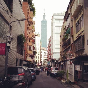 taipei 101 alley